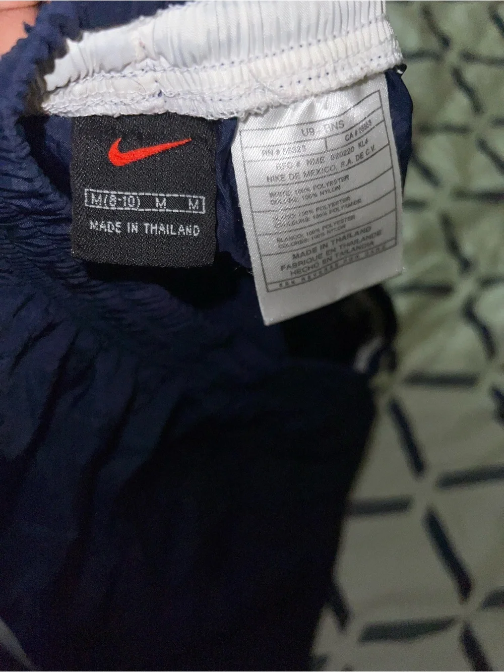 Vintage Y2K Nike windbreaker shorts